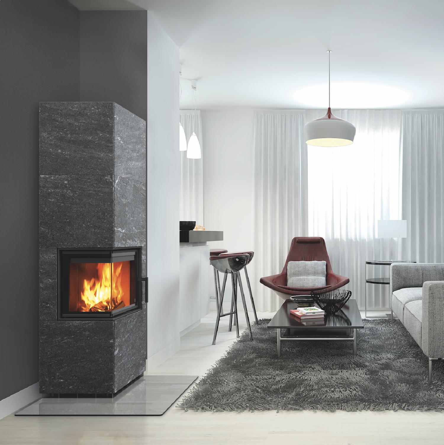 Tulikivi JOKKA Wood stove with soapstone